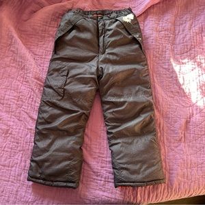 ☀️ London fog snow pants (brown/gray)